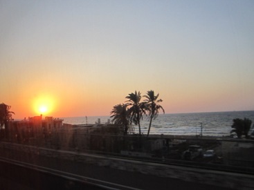 Picture of Sunset  Tel Aviv Israel