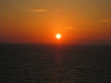 picture of the sun Rhodes Greece