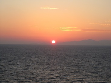 picture of the sun Rhodes Greece