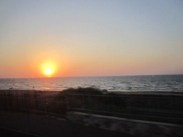 Picture of Sunset  Tel Aviv Israel