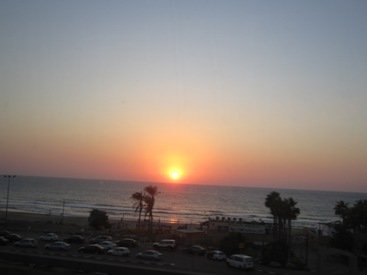 Picture of Sunset  Tel Aviv Israel