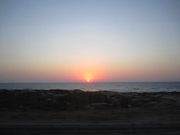 Picture of Sunset  Tel Aviv Israel